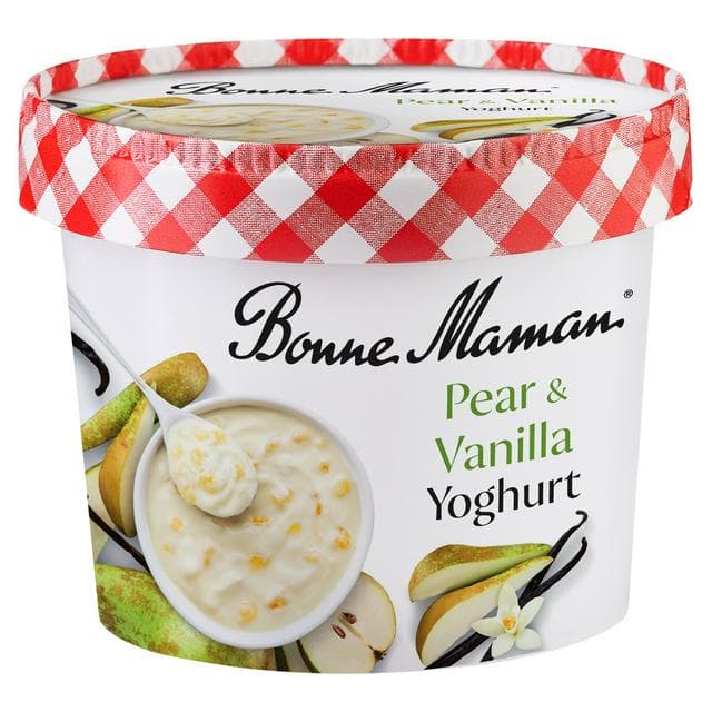 Bonne Maman 450g Pear & Vanilla Yoghurt - gallery image 1