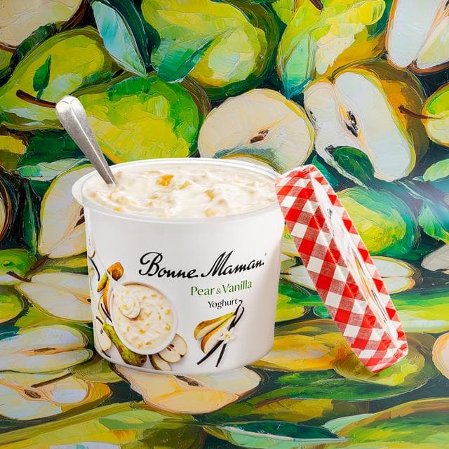 Bonne Maman 450g Pear & Vanilla Yoghurt - gallery image 3