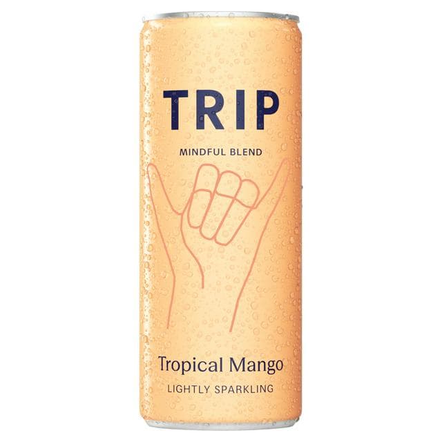 TRIP 330ml Tropical Mango Sparkling Drink - gallery image 1