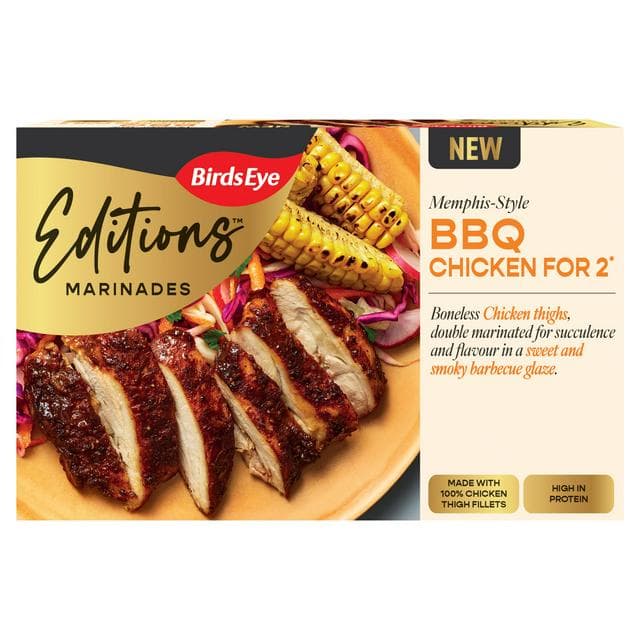 Birds Eye 250g Memphis BBQ Marinated Chicken Thigh Fillets - gallery image 1