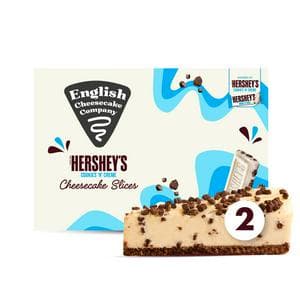English Cheesecake Company 180g Hershey's Cookies N Creme Cheesecake Slices