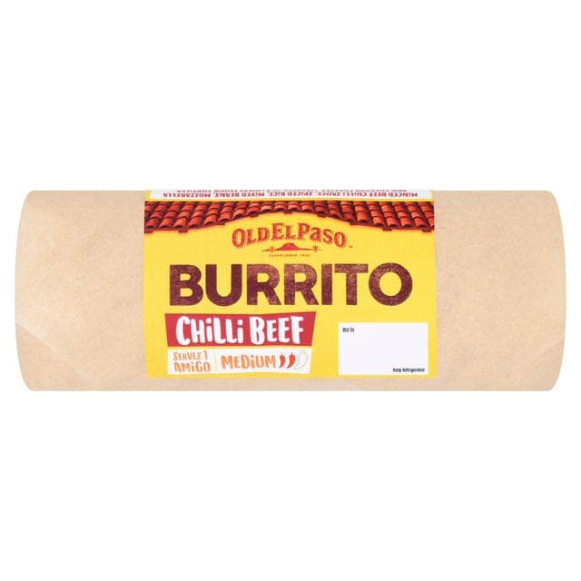 Old El Paso 400g Chilli Beef Burrito - gallery image 1