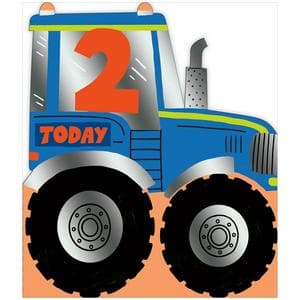 Sainsbury's Diecut Tractor Age 2