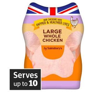 Sainsbury's Large Whole Chicken 2.0-2.5kg