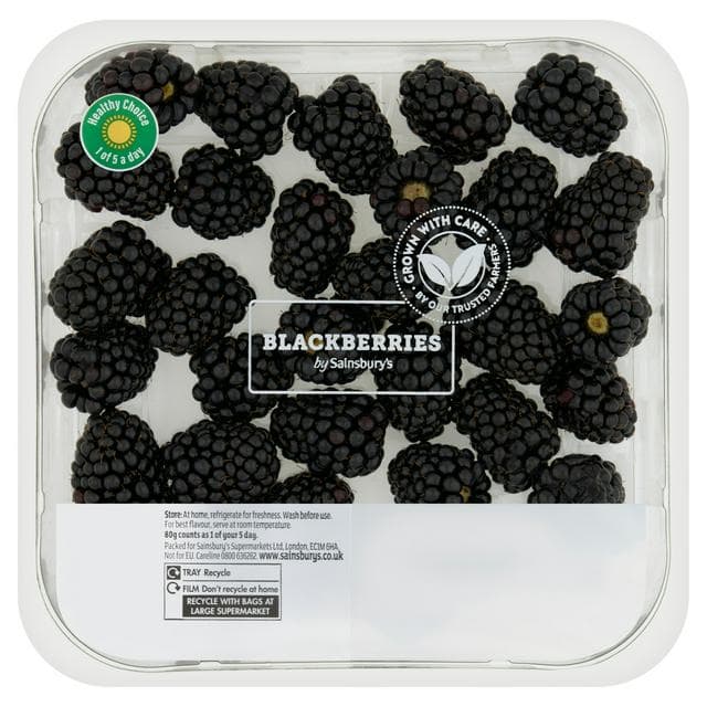 Sainsbury's 250g Blackberries - gallery image 1