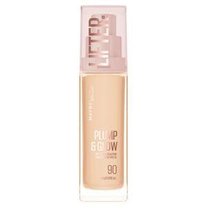 Maybelline New York Foundation Lifter Plump & Glow All Day Wear Shade 90