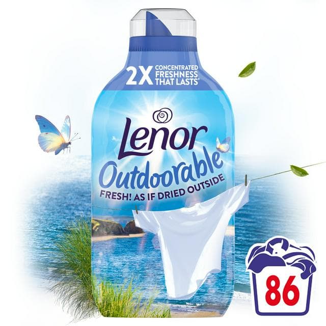 Lenor Outdoorable 86 Washes Seabreeze Stroll Fabric Softener - gallery image 1