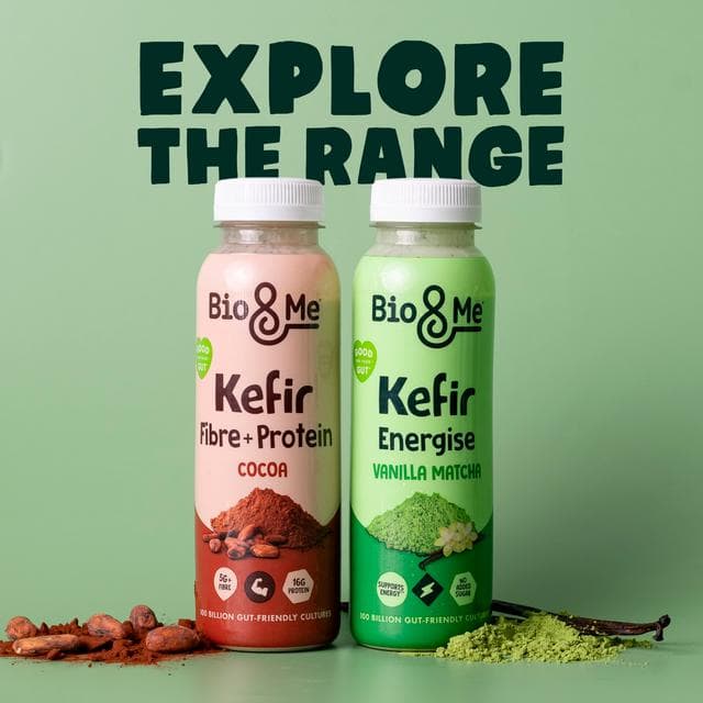 Bio&Me 280ml Vanilla Matcha Energise Kefir Yoghurt Drink - gallery image 5