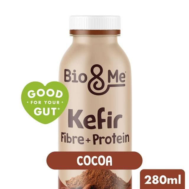 Bio&Me 280ml Cocoa Fibre + Protein Kefir Yoghurt Drink - gallery image 1