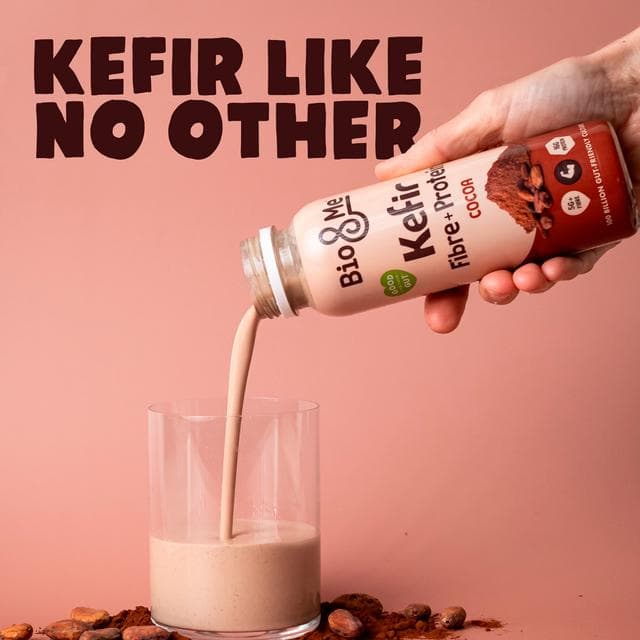 Bio&Me 280ml Cocoa Fibre + Protein Kefir Yoghurt Drink - gallery image 3