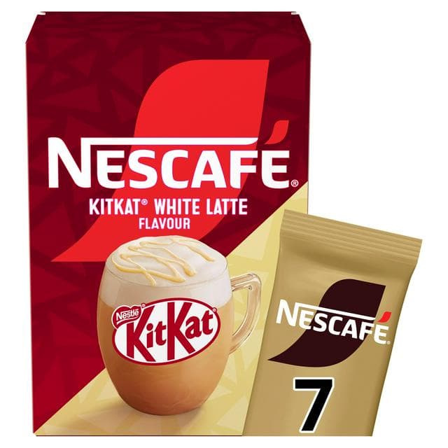 Nescafé 7 x 20g KitKat White Latte Flavour - gallery image 1