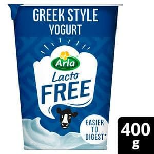 Arla 400g Greek Style Lacto Free Yogurt