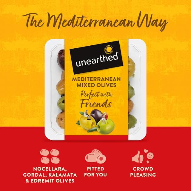 Unearthed 130g Mediterranean Mixed Olives - gallery image 2