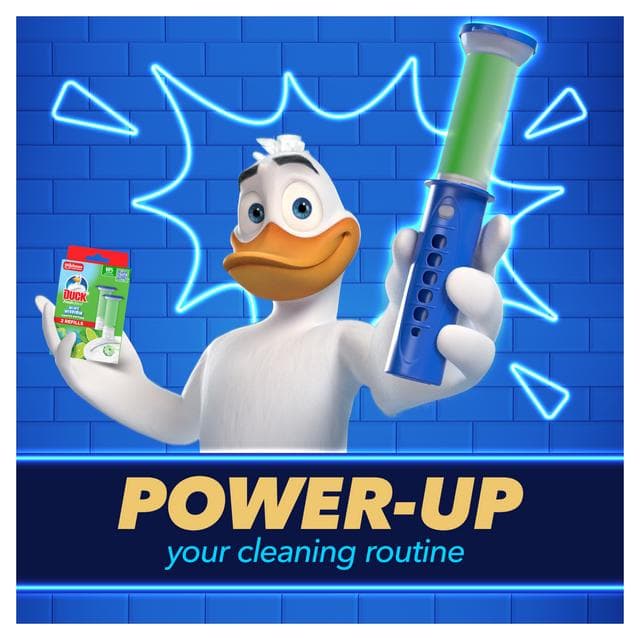 Duck Fresh Discs 2 x 36ml Mint Mission Toilet Gel Refill - gallery image 2