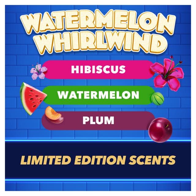 Duck Fresh Discs 2 x 36ml Watermelon Whirlwind Toilet Gel Refill - gallery image 4