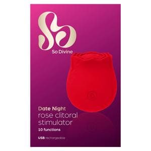 So Divine Date Night Rose Clitoral Stimulator