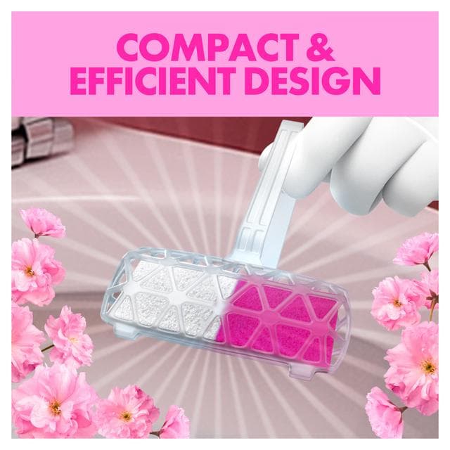 Duck Fresh Boost 2 x 16g Pink Peony Toilet Rim Block - gallery image 5