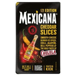 Mexicana 160g Cholula Cheddar Cheese Slices