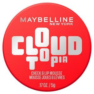 Maybelline New York Cloudtopia Blush Mousse Cheek & Lip Divine Crimson 3