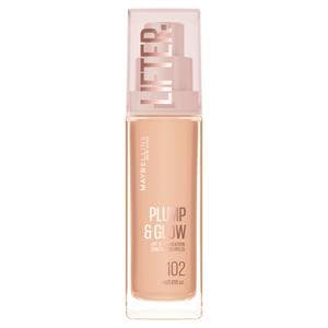 Maybelline New York Foundation Lifter Plump & Glow All Day Wear Shade 102
