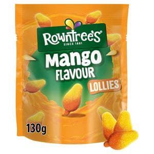 Rowntree's 130g Mango Flavour Sweets Sharing Bag Lollies