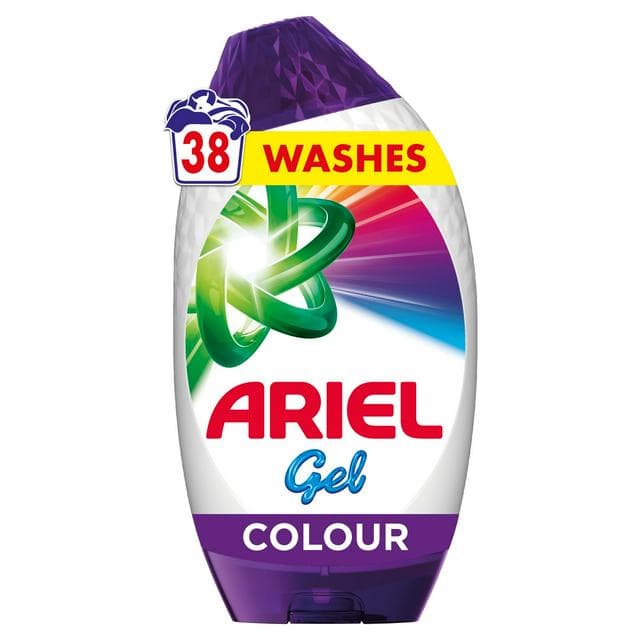 Ariel 38 Washes Colour Washing Liquid Gel Laundry Detergent - gallery image 1