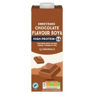Sainsbury's 1L Sweetened Chocolate Flavour Soya Drink