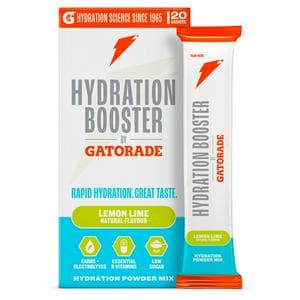 Gatorade Hydration Booster 20 x 13.5g Lemon Lime Mix Powder Sachets