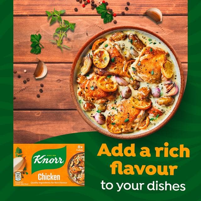 Knorr 20 x 10g Chicken Stock Cubes - gallery image 2