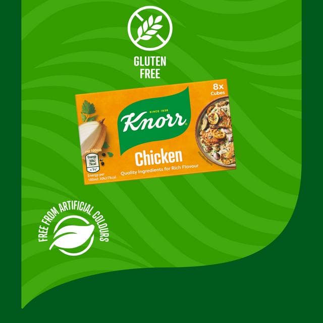 Knorr 20 x 10g Chicken Stock Cubes - gallery image 5