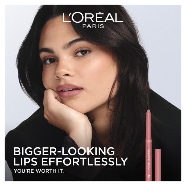 L'Oréal Paris Blurfiller Blurring Lip Contour Lip Liner 530 Bordeaux Bisou - gallery image 3
