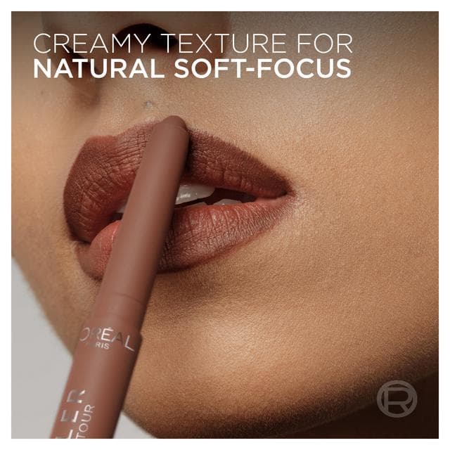 L'Oréal Paris Blurfiller Blurring Lip Contour Lip Liner 530 Bordeaux Bisou - gallery image 5