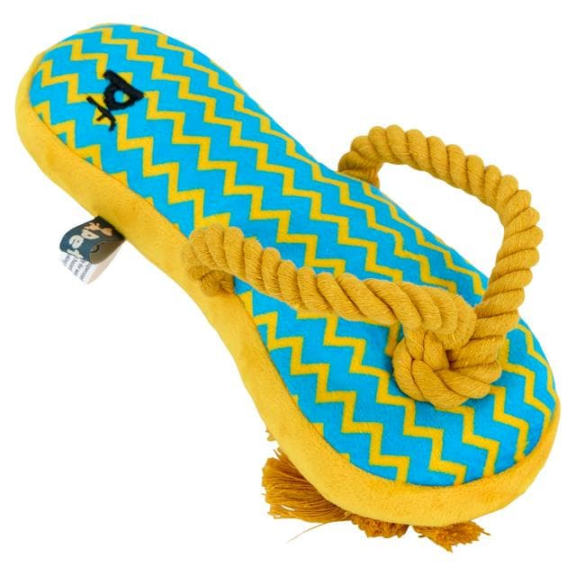 Petface Flip Flop Dog Toy - gallery image 1