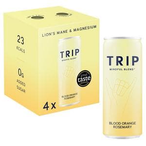 TRIP 4 x 250ml Blood Orange Sparkling Drink