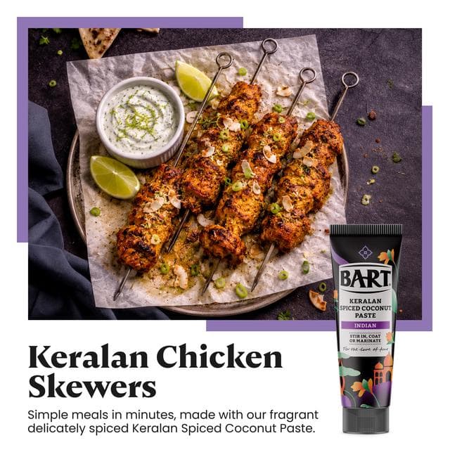 Bart 80g Keralan Spiced Coconut Indian Paste - gallery image 3