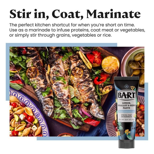 Bart 80g Lemon Shallot & Herb Mediterranean Paste - gallery image 2