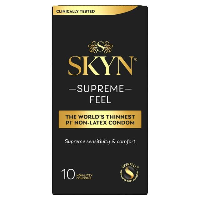 Skyn 10 x Supreme Feel Non Latex Condoms - gallery image 1
