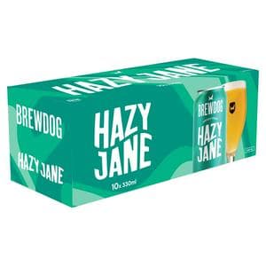 BrewDog 10 x 330ml Hazy Jane Cans