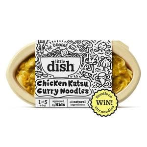 Little Dish 200g Chicken Katsu Curry Noodles Kid's Meal 1-5 Yrs