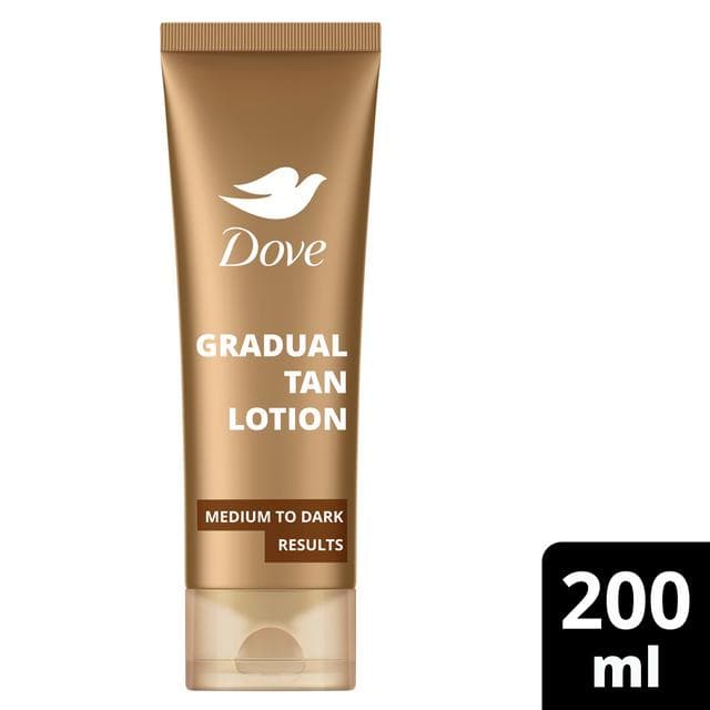 Dove Summer Revived 200ml Sunkissed Glow Medium to Dark Gradual Tan Lotion - gallery image 4