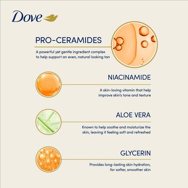 Dove Summer Revived 200ml Sunkissed Glow Medium to Dark Gradual Tan Lotion - gallery image 5