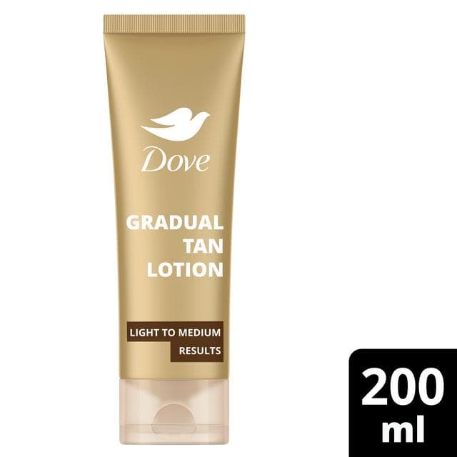 Dove Summer Revived 200ml Sunkissed Glow Light to Medium Gradual Tan Lotion - gallery image 4
