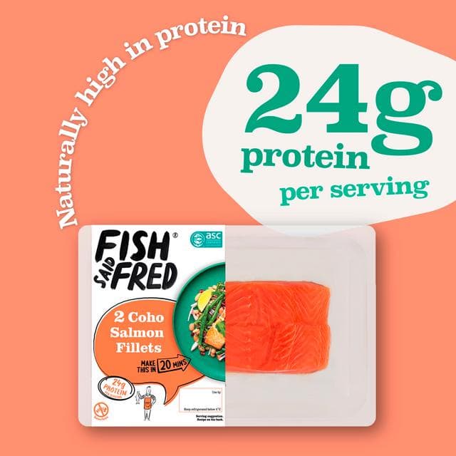 Fish Said Fred 2 x Coho Salmon Fillets 250g - gallery image 3
