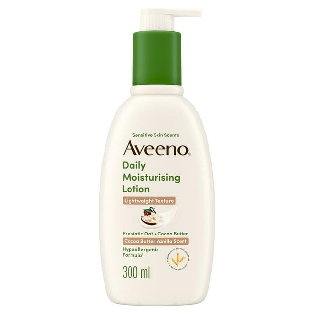 Aveeno Daily Comforting Cocoa Vanilla Moisturising Lotion 300ml - gallery image 1