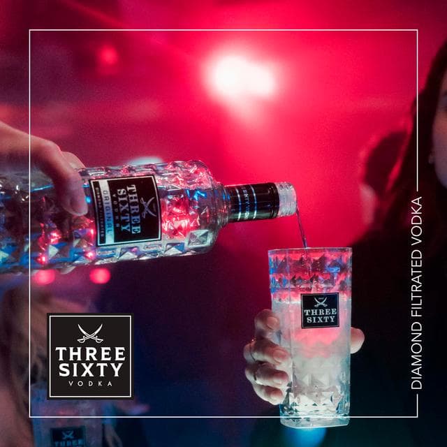 Three Sixty 70cl Original Premium Vodka Bottle - gallery image 3