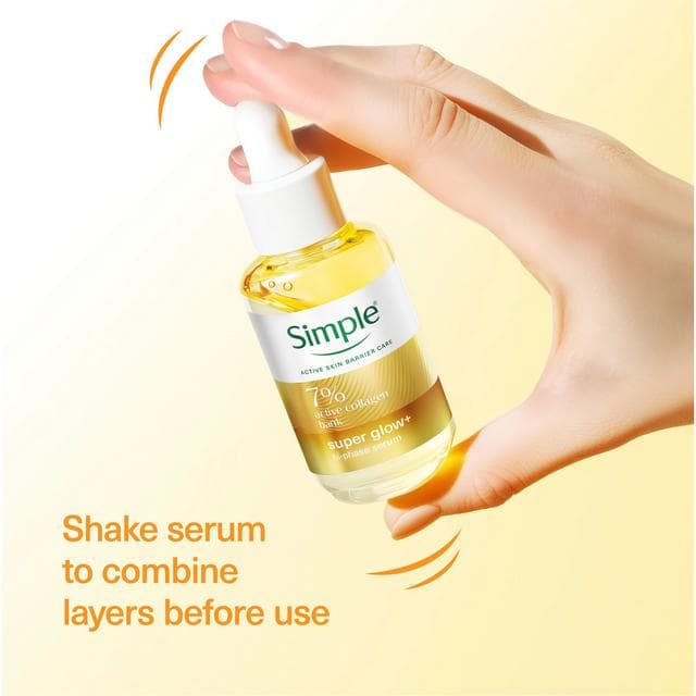 Simple 30ml Super Glow+ Bi Phase Serum - gallery image 6