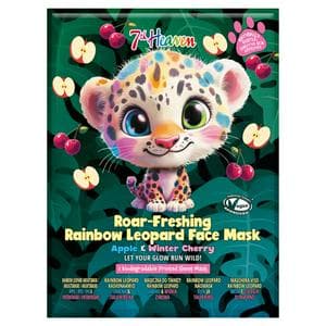 7th Heaven Roar Freshing Rainbow Leopard Face Mask