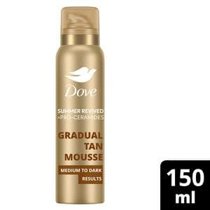 Dove Summer Revived 150ml Medium to Dark Gradual Tanning Mousse
