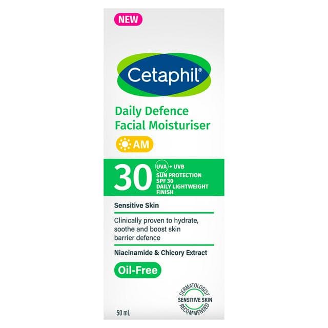 Cetaphil 50ml Daily Defence Facial Moisturiser - gallery image 1