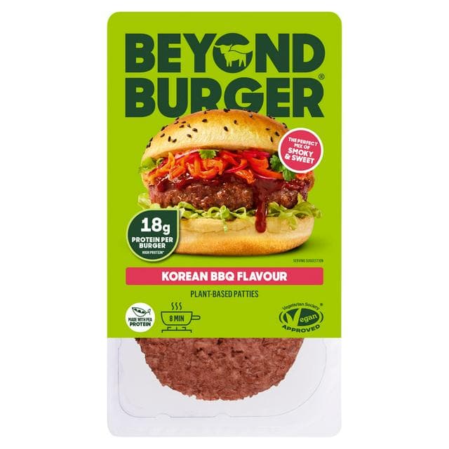 Beyond Burger 2 x 100g Korean BBQ Flavour Plant Based Patties - gallery image 1